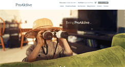 Desktop Screenshot of proaktive.co.uk